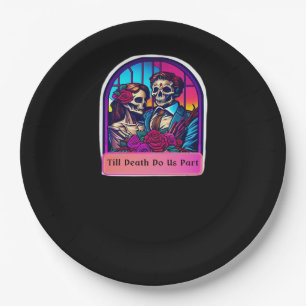 Till Death Do Us Part  Classic Paper Plate