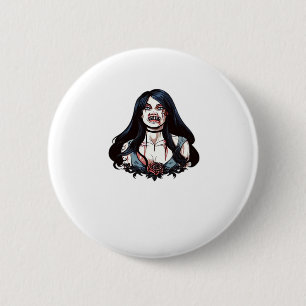 Till Death Do Us Part Classic – Skeleton Couple 6 Cm Round Badge