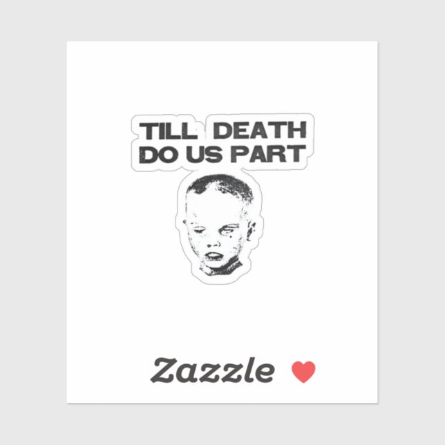 Till Death Do Us Part Classic Sloth (Sheet)