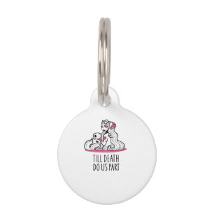 Till Death Do Us Part Classic – Sloth and Soulmate Pet Tag