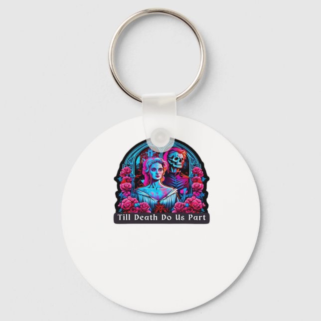 Till Death Do Us Part Classic – Sloth & Soulmate Key Ring (Front)
