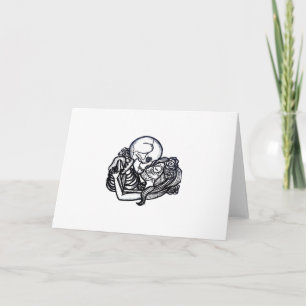 Till Death Do Us Part Classic – Spooky Skeleton Sl Card