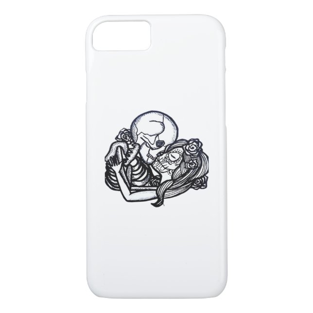 Till Death Do Us Part Classic – Spooky Skeleton Sl Case-Mate iPhone Case (Back)