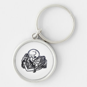Till Death Do Us Part Classic – Spooky Skeleton Sl Key Ring