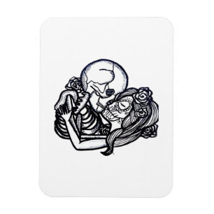 Till Death Do Us Part Classic – Spooky Skeleton Sl Magnet