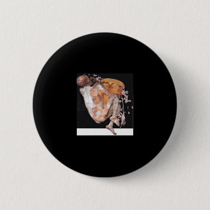 Till Death Do Us Part Classic – Spooky Soulmate Qu 6 Cm Round Badge