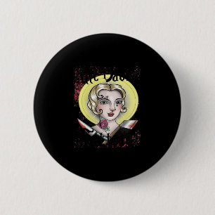 Till Death Do Us Part Classic – Vintage Gothic Rom 6 Cm Round Badge