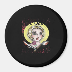 Till Death Do Us Part Classic – Vintage Gothic Rom Magnet