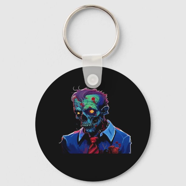 Till Death Do Us Part – Commitment Design Key Ring (Front)