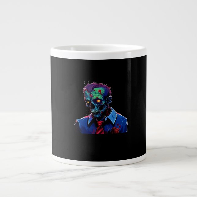 Till Death Do Us Part – Commitment Design Large Coffee Mug (Front)