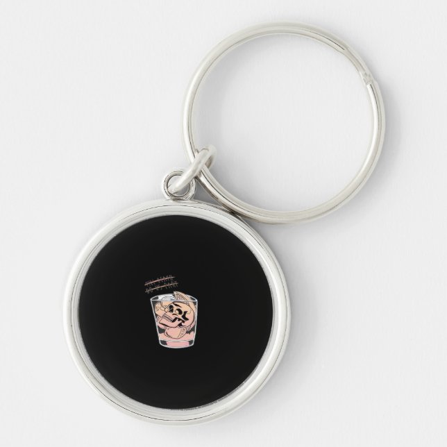 Till Death Do Us Part – Cute Sloth Meets Death Key Ring (Front)