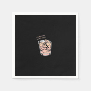 Till Death Do Us Part – Cute Sloth Meets Death Napkin