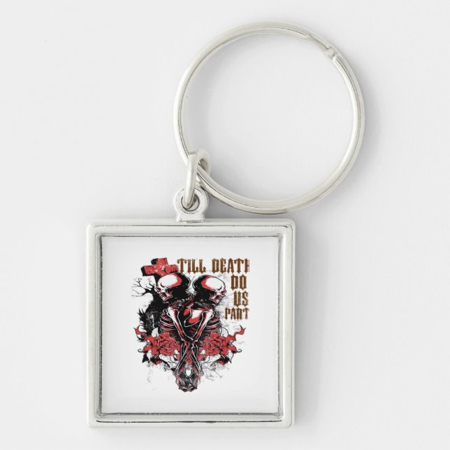 Till Death Do Us Part Essential – Spooky Soulmate  Key Ring (Front)