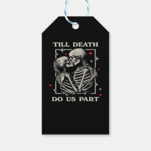 Till Death Do Us Part – Funny Halloween Slogan Gift Tags