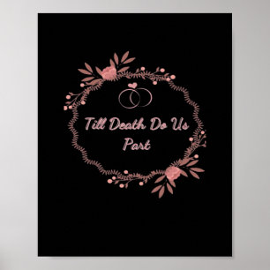 Till Death Do Us Part – Ghostly Wedding Poster