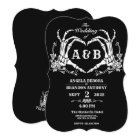 Till Death do us part gothic skeleton wedding