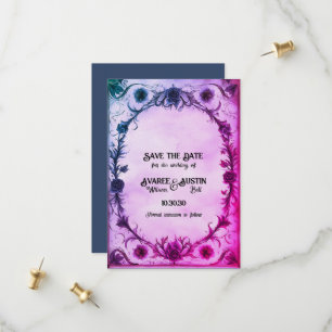 Till Death Do Us Part Gothic Style Wedding Save The Date