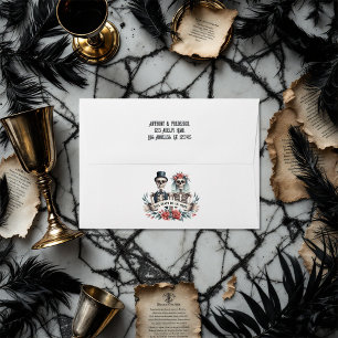 "Till Death Do Us Part" Gothic Wedding Envelope