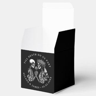 Till Death Do Us Part Gothic Wedding Favour Box