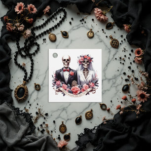 "Till Death Do Us Part" Gothic Wedding Favour Tags