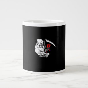 Till Death Do Us Part – Grim Reaper Love  Large Coffee Mug