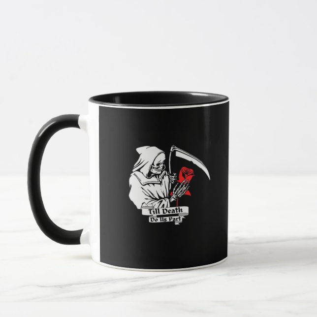 Till Death Do Us Part – Grim Reaper Love  Mug (Left)