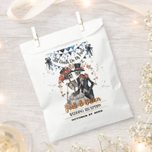 Till Death Do Us Part Halloween Wedding  Favour Bag