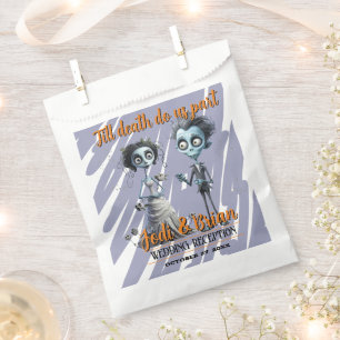 Till Death Do Us Part Halloween Wedding Favour Bag