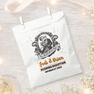 Till Death Do Us Part Halloween Wedding Favour Bag