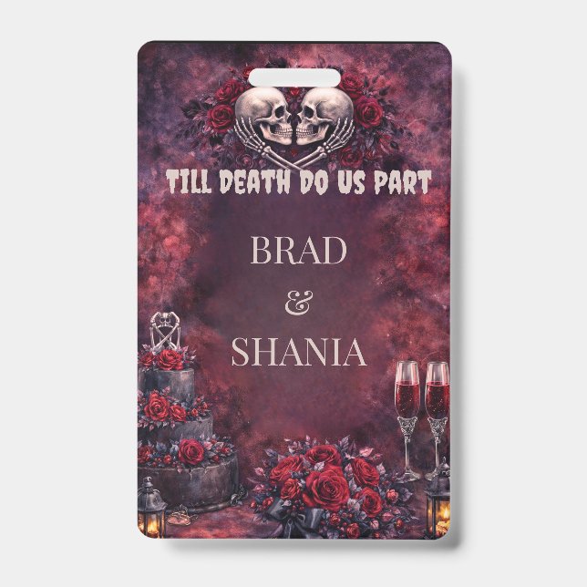Till Death Do Us Part ID Badge (Front)