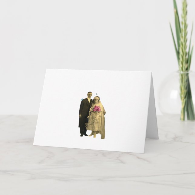 Till Death Do Us Part Meme Classic Style Card (Front)