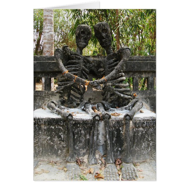 Till Death Do Us Part ... Nong Khai, Thailand Card (Front)