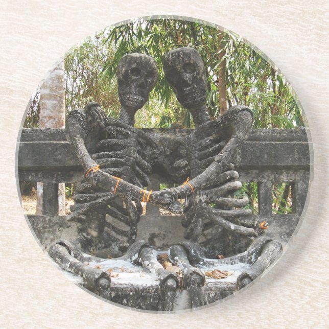 Till Death Do Us Part ... Nong Khai, Thailand Coaster (Front)