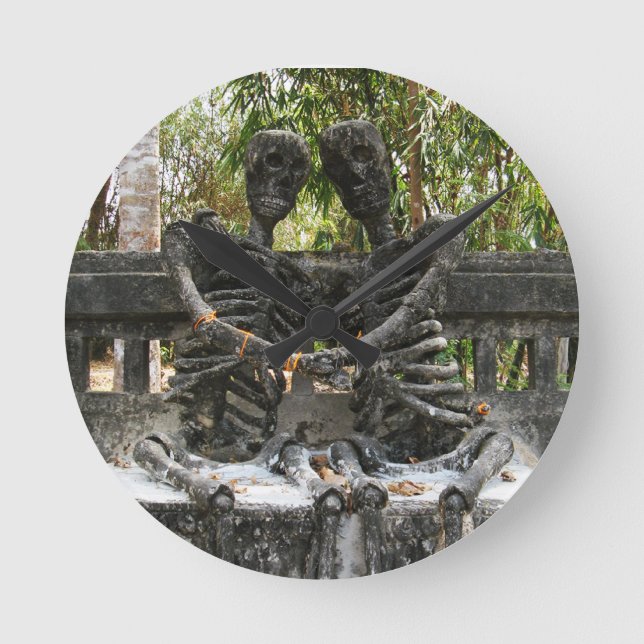 Till Death Do Us Part ... Nong Khai, Thailand Round Clock (Front)