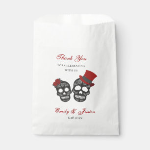 Till Death Do Us Part   Personalised Wedding  Favour Bag