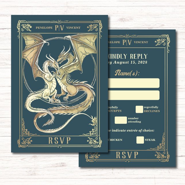 Till Death Do Us Part RSVP Card (Creator Uploaded)