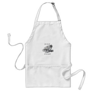 Till Death Do Us Part Skeleton Hands Cream Classic Standard Apron