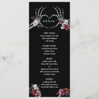 Till death do us Part, Skeleton Heart Menu