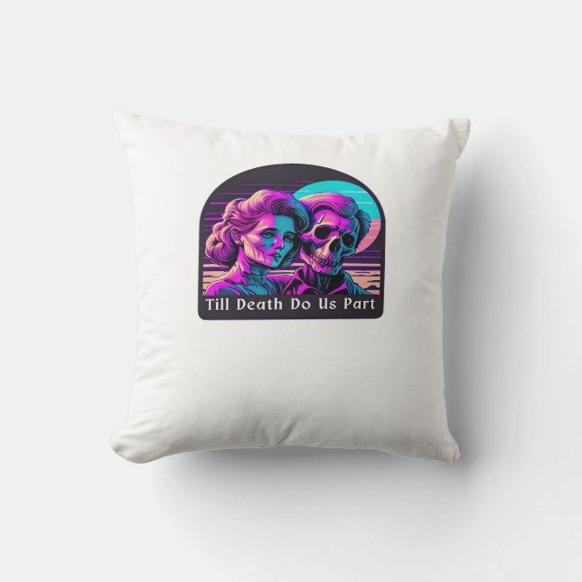 Till Death Do Us Part – Sloth and Soulmate Cushion (Front)