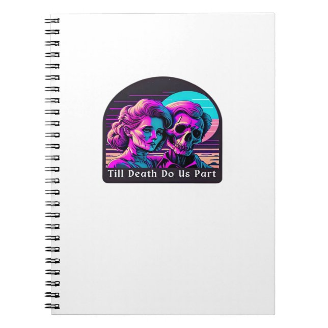 Till Death Do Us Part – Sloth and Soulmate Notebook (Front)