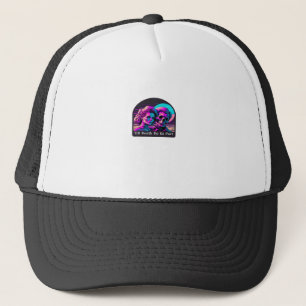 Till Death Do Us Part Sloth and Soulmate Theme Trucker Hat