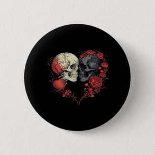 Till Death Do Us Part – Spooky Love Story 6 Cm Round Badge