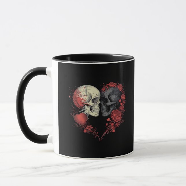 Till Death Do Us Part – Spooky Love Story Mug (Left)