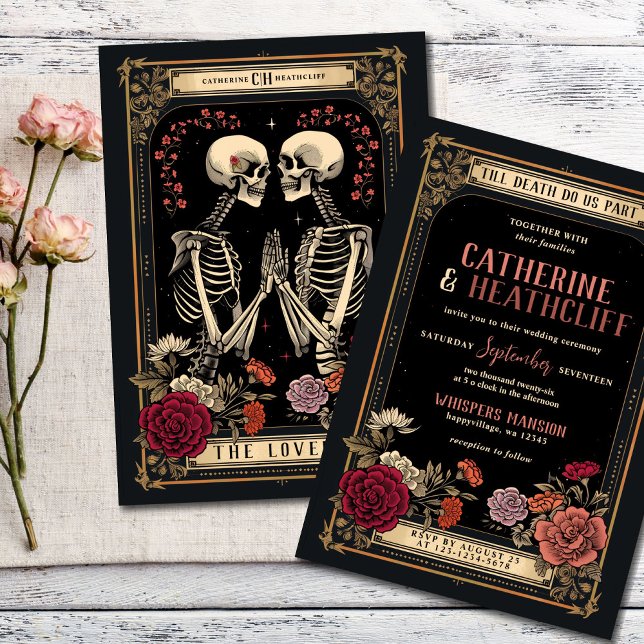Till Death Do Us Part | Tarot Wedding Invitation (Creator Uploaded)