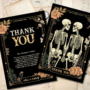 Till Death Do Us Part Thank You Card