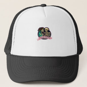 Till Death Do Us Part Valentine Art – Spooky Cute Trucker Hat
