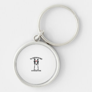 Till Death Do Us Part Valentine Design  Key Ring