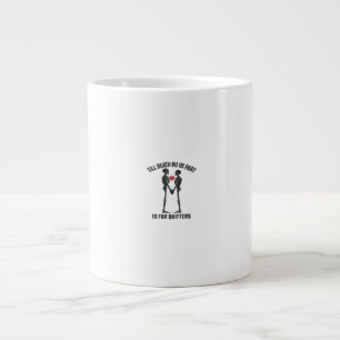 Till Death Do Us Part Valentine Design  Large Coffee Mug