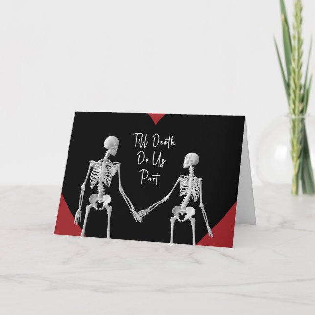 Till Death Do Us Part Valentine's Day Card opt1 (Front)