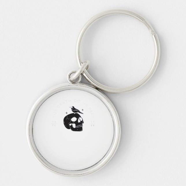 Till Death Do Us Part Wedding Classic Key Ring (Front)